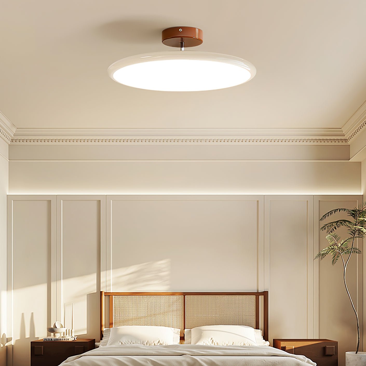 Adjustable Flush Mount Ceiling Light - Modern Style Lighting - Bedroom & Living Room Fixture - Image 2