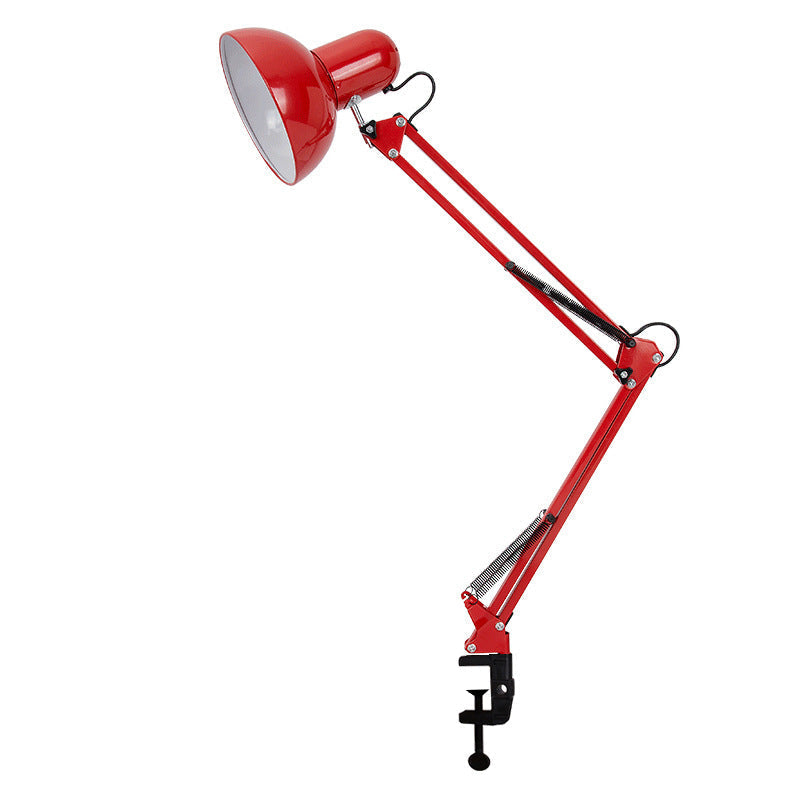 Adjustable Metal LED Task Lamp - Modern Clip-On Desk Light - Minimalist Style - Image 6