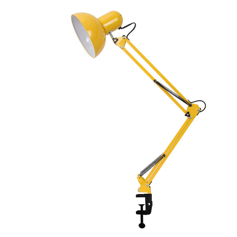 Adjustable Metal LED Task Lamp - Modern Clip-On Desk Light - Minimalist Style - Image 7