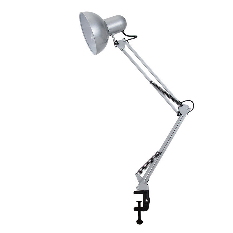 Adjustable Metal LED Task Lamp - Modern Clip-On Desk Light - Minimalist Style - Image 8