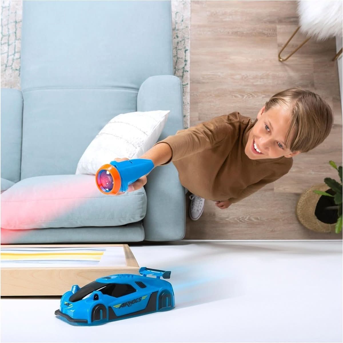 AeroClimb Remote Control RC Stunt Car with 360° Rotations and LED Lights – Remote-Controlled Toy Car for Kids