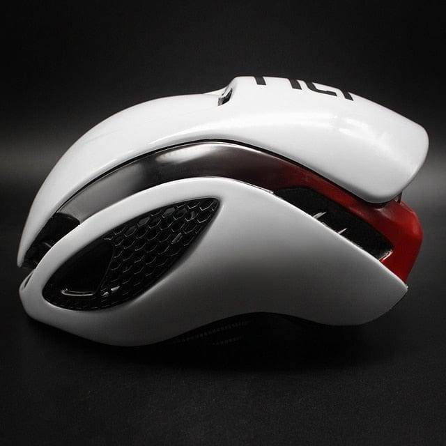Aerodynamic Cycling Helmet with Integrated Molding