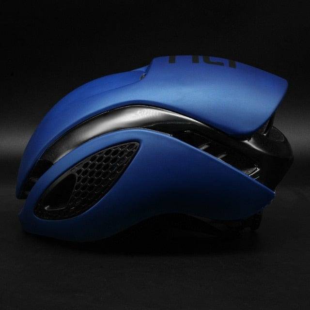 Aerodynamic Cycling Helmet with Integrated Molding