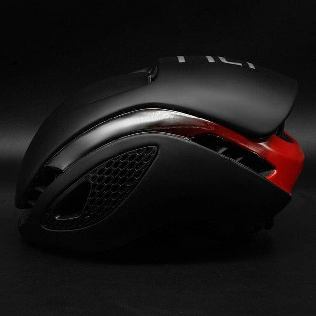 Aerodynamic Cycling Helmet with Integrated Molding
