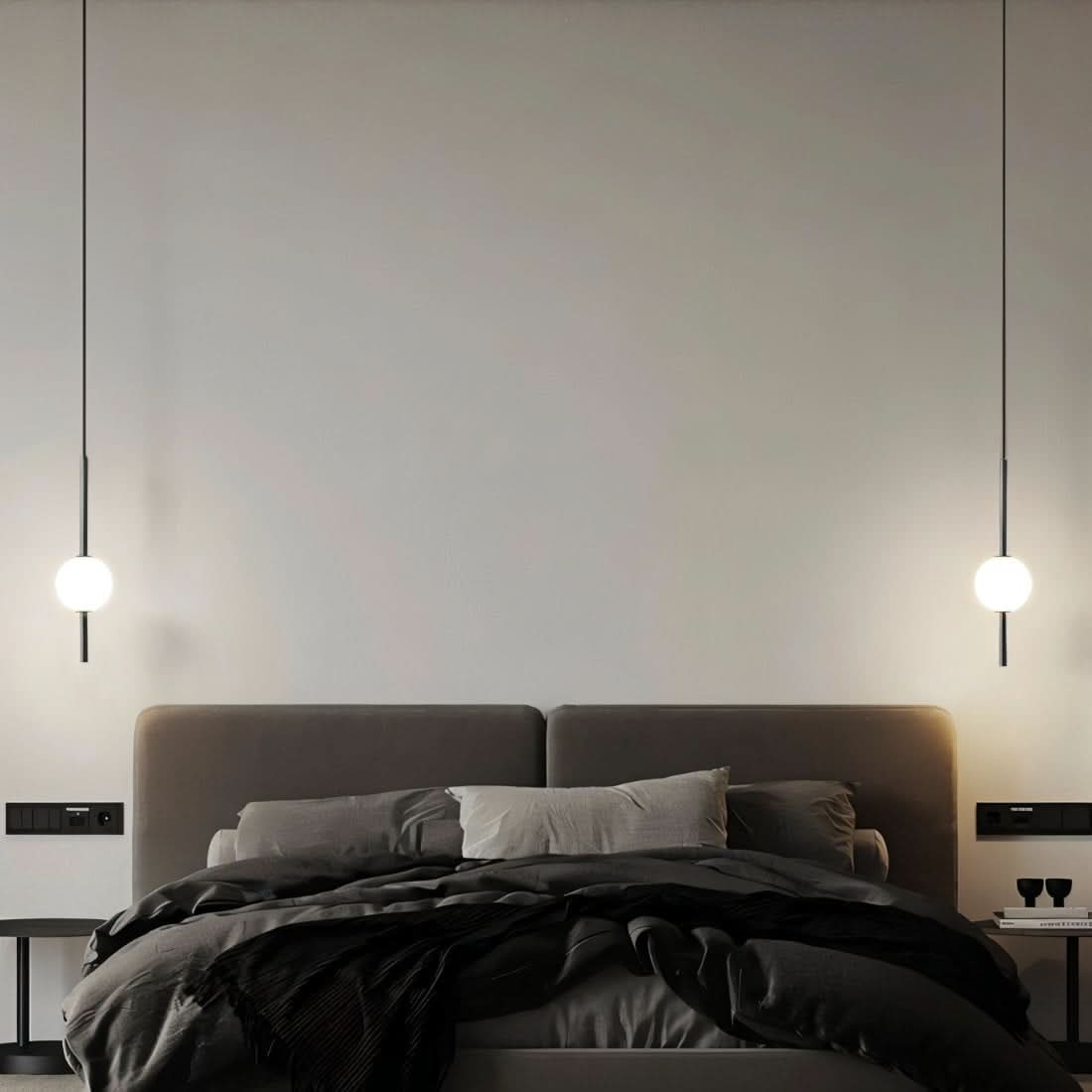 Afzal Glass Globe LED Pendant Light