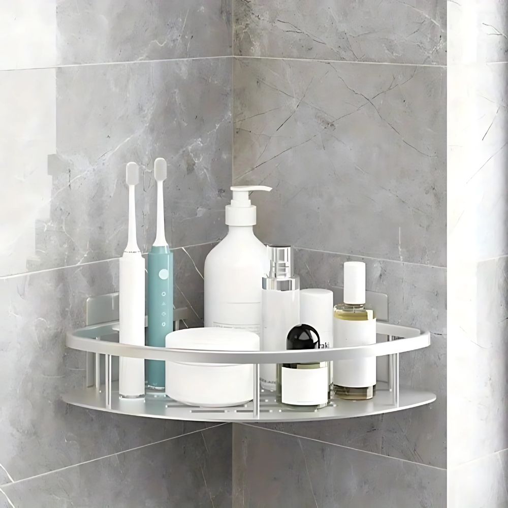 Aluminum Shower Shelf - Self-Adhesive | Rustproof | Stylish