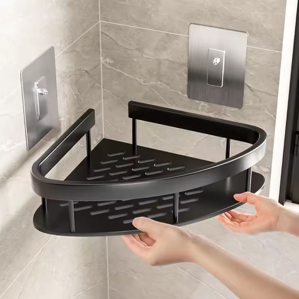 Aluminum Shower Shelf - Self-Adhesive | Rustproof | Stylish