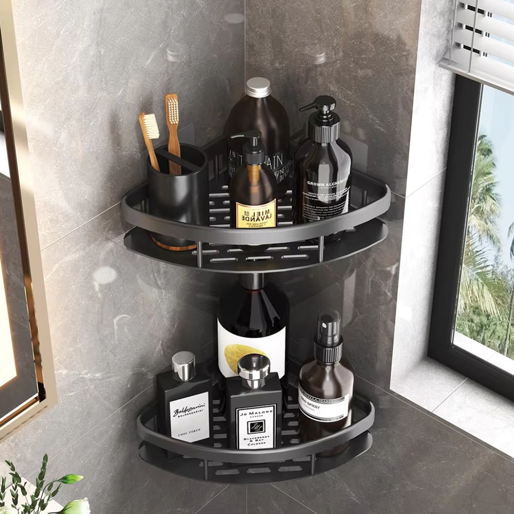 Aluminum Shower Shelf - Self-Adhesive | Rustproof | Stylish