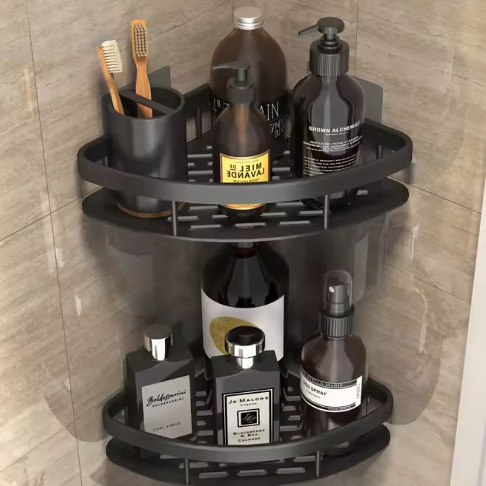 Aluminum Shower Shelf - Self-Adhesive | Rustproof | Stylish