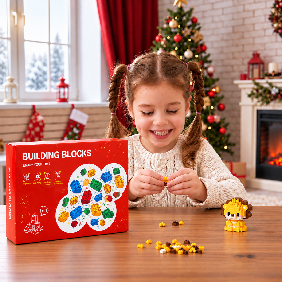 Animal Building Blocks Advent Calendar – 24 Days of Cute Buildable Figures