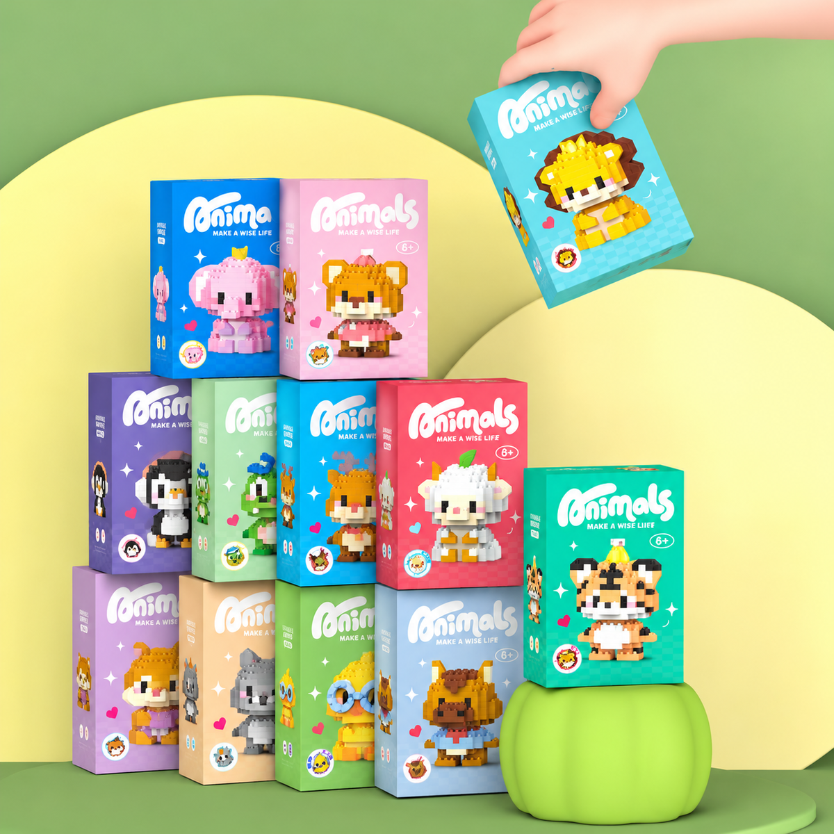 Animal Building Blocks Advent Calendar – 24 Days of Cute Buildable Figures