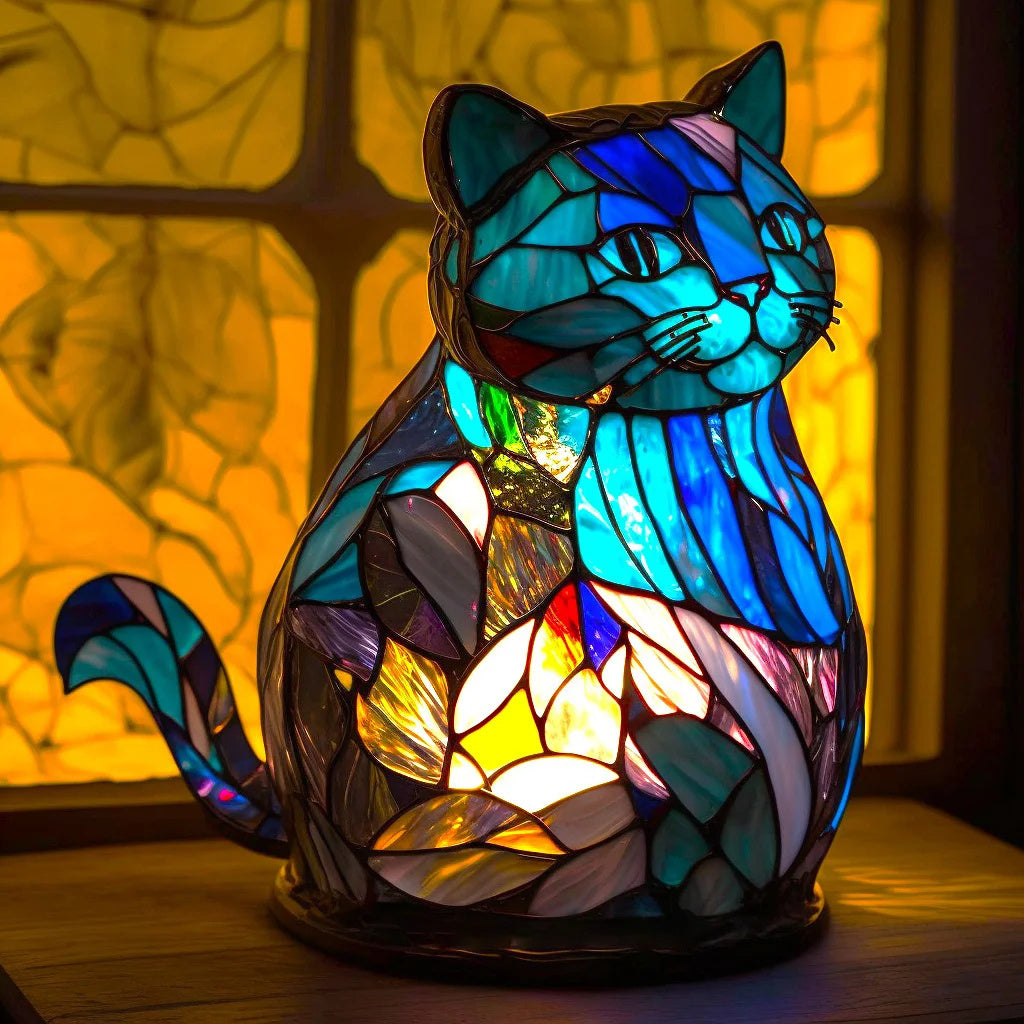 Animal Table Lamp - Resin and Metal LED Ambient Light - Decorative Accent Lighting - Image 12