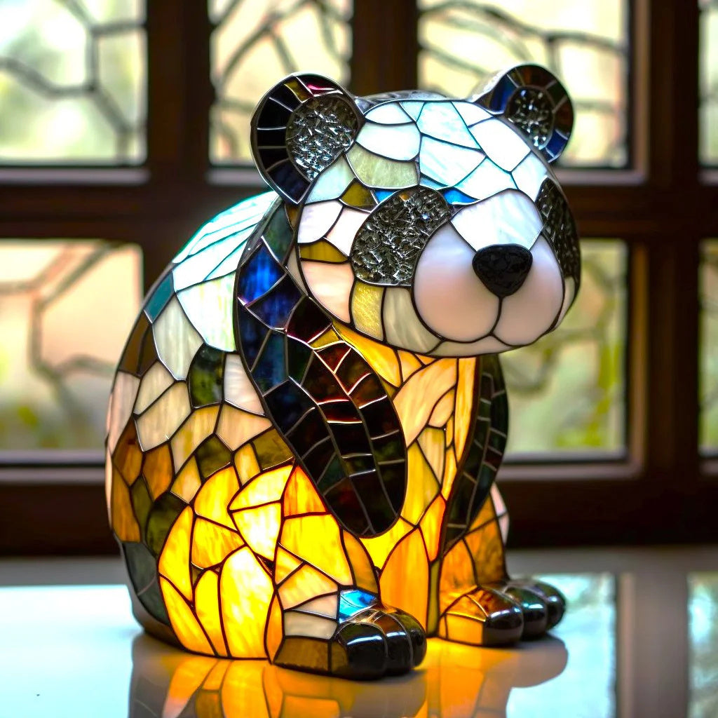 Animal Table Lamp - Resin and Metal LED Ambient Light - Decorative Accent Lighting - Image 5