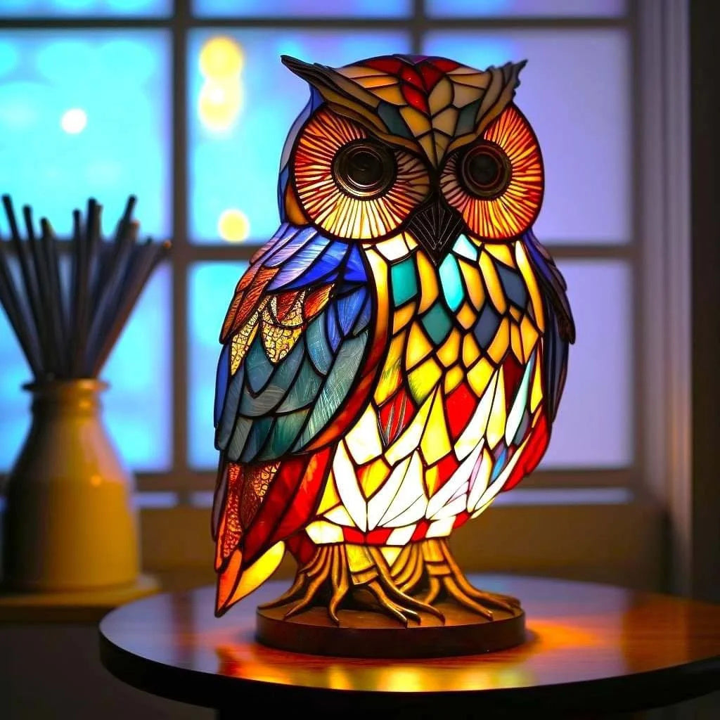 Animal Table Lamp - Resin and Metal LED Ambient Light - Decorative Accent Lighting - Image 6
