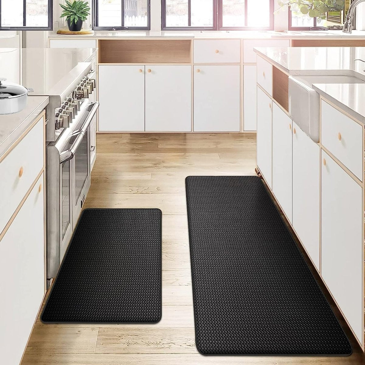 Anti-Fatigue Kitchen Mat - Ergonomic PU Foam - Modern Runner - Image 5