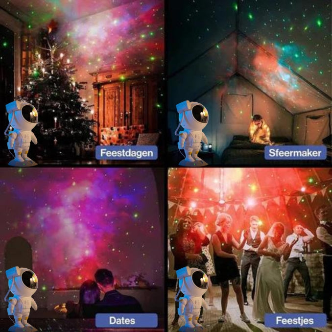 Astronaut Galaxy Projector | Create a Magical Starry Sky at Home