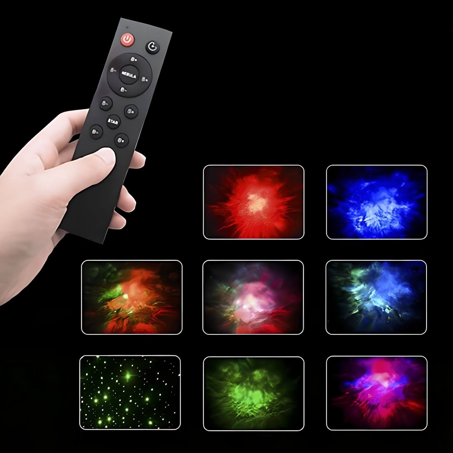 Astronaut Star Projector - Galaxy LED Night Light - ABS Plastic - Modern Style - Image 4