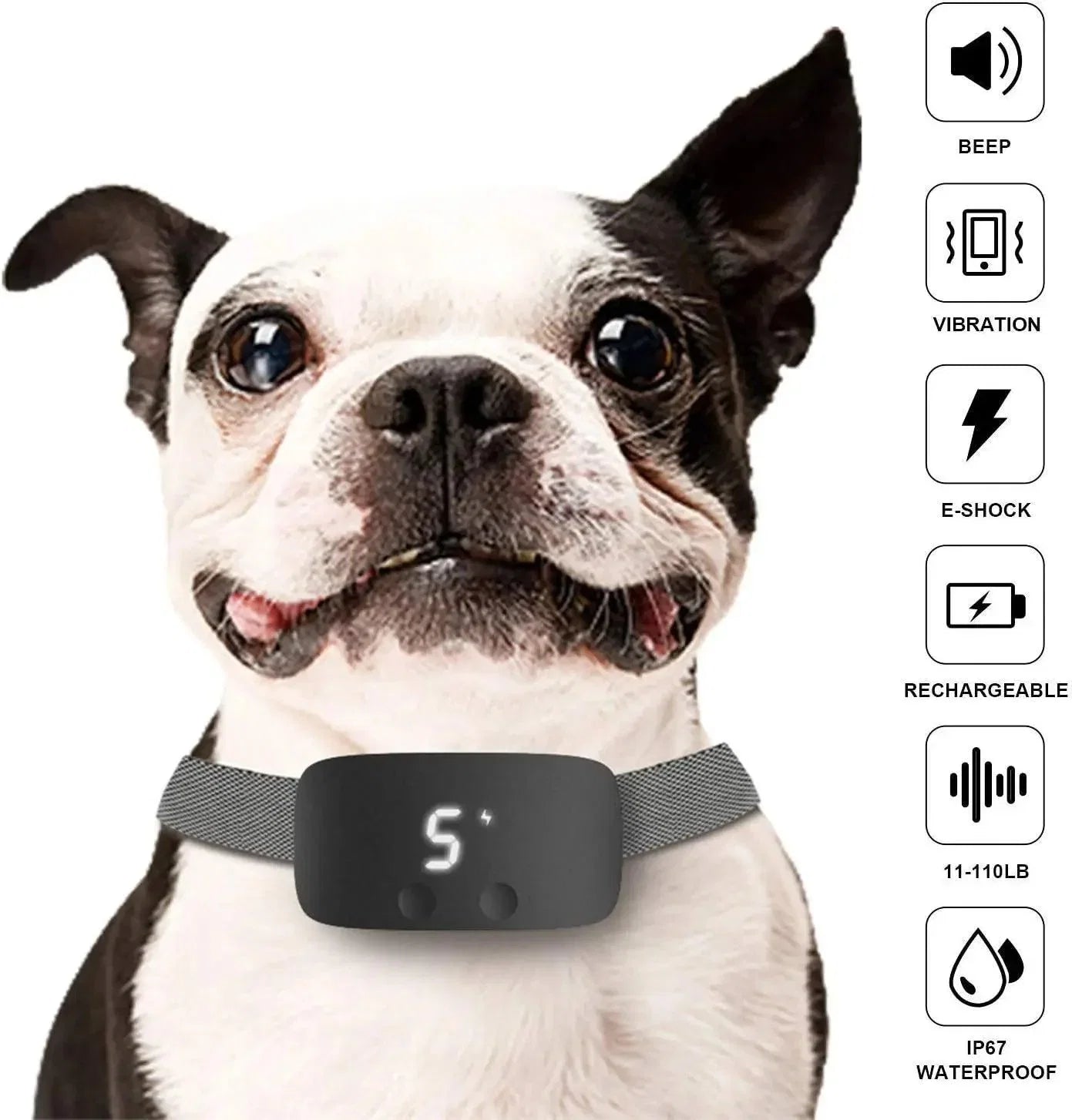 Automatic Anti-Bark Collar – Waterproof