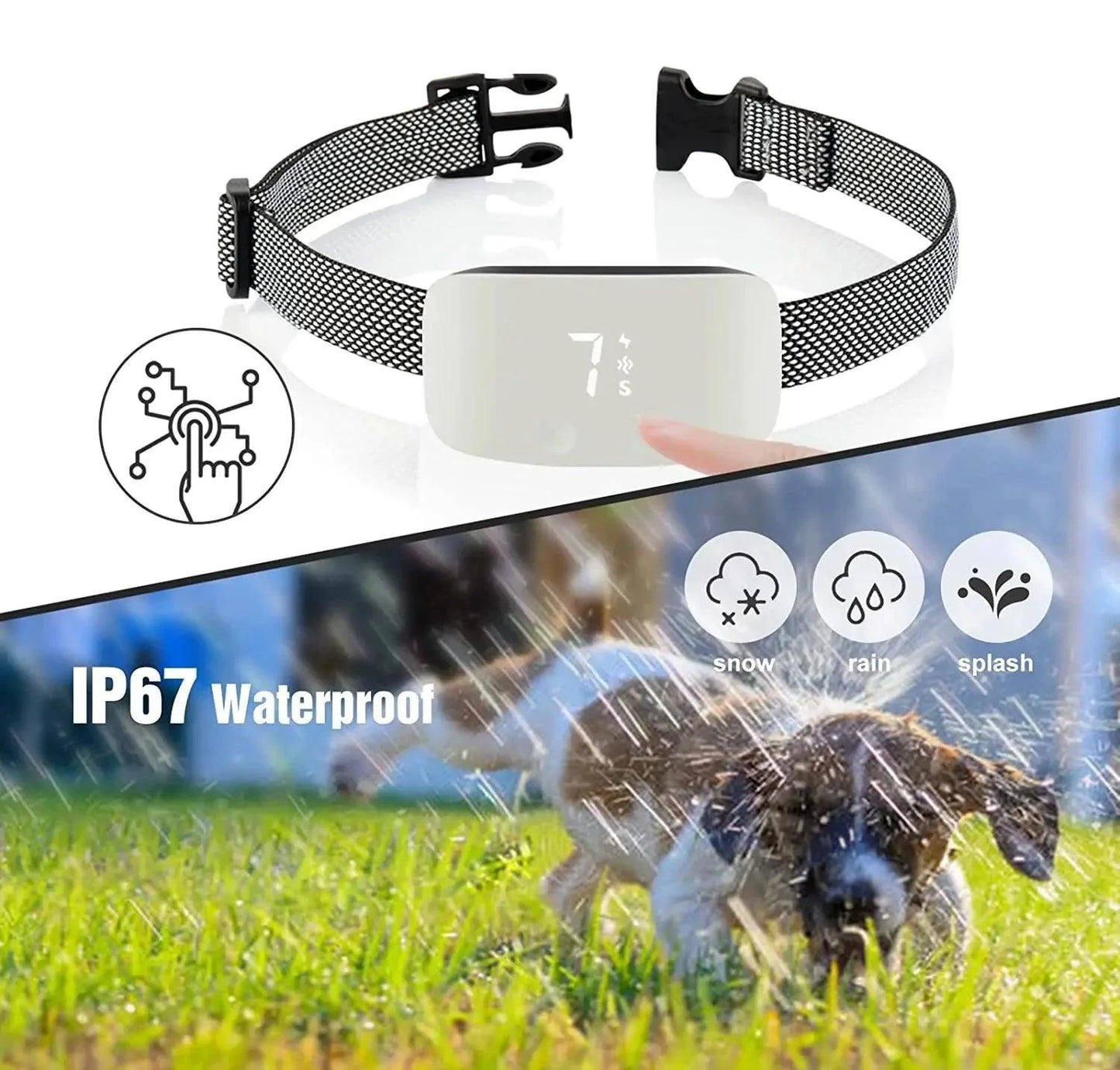 Automatic Anti-Bark Collar – Waterproof
