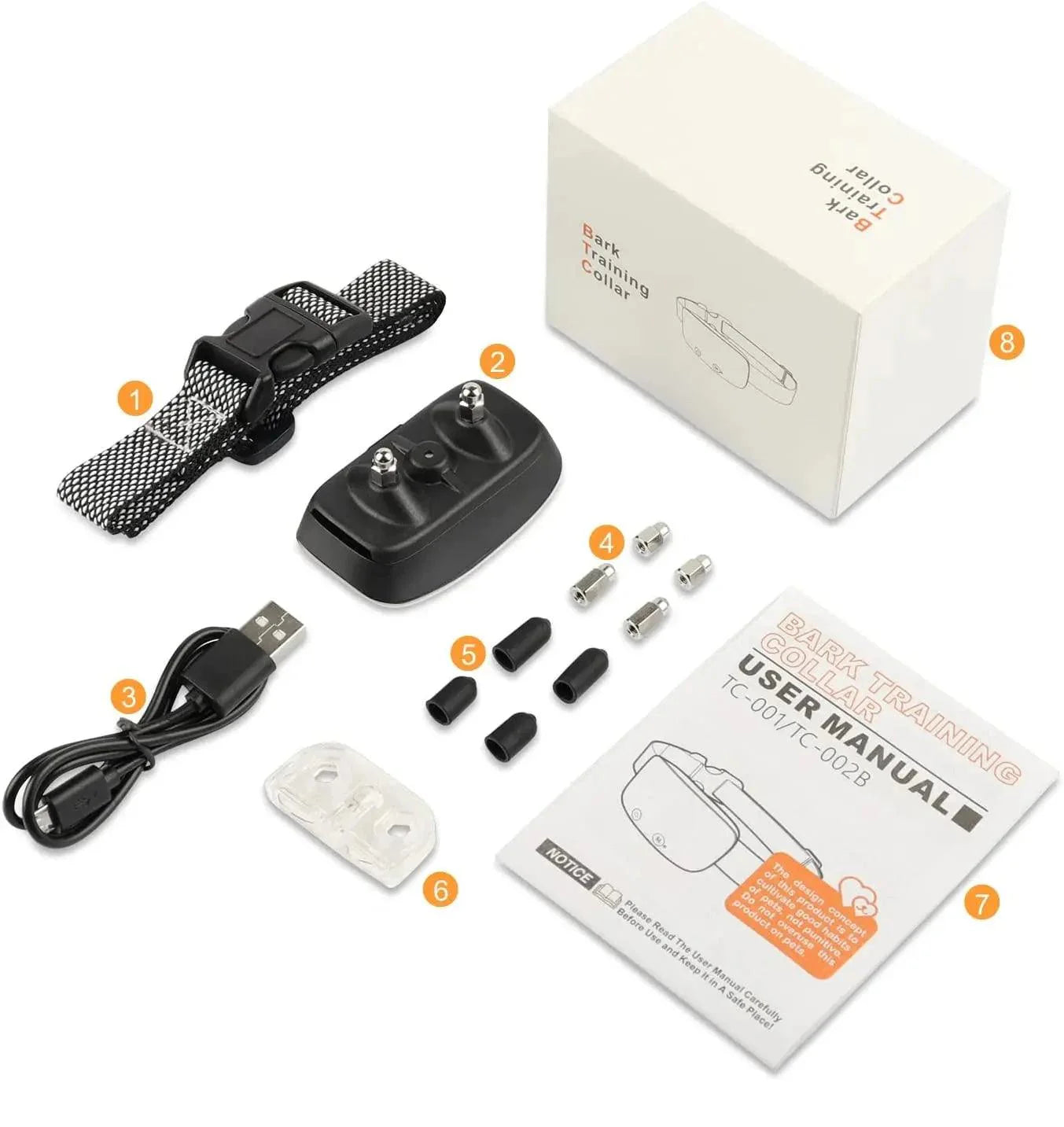 Automatic Anti-Bark Collar – Waterproof
