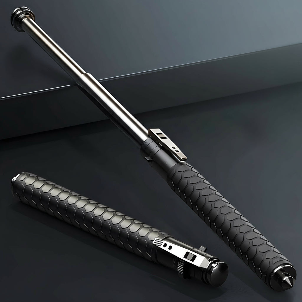 Automatic Self-Defense Walking Stick with Stability Support