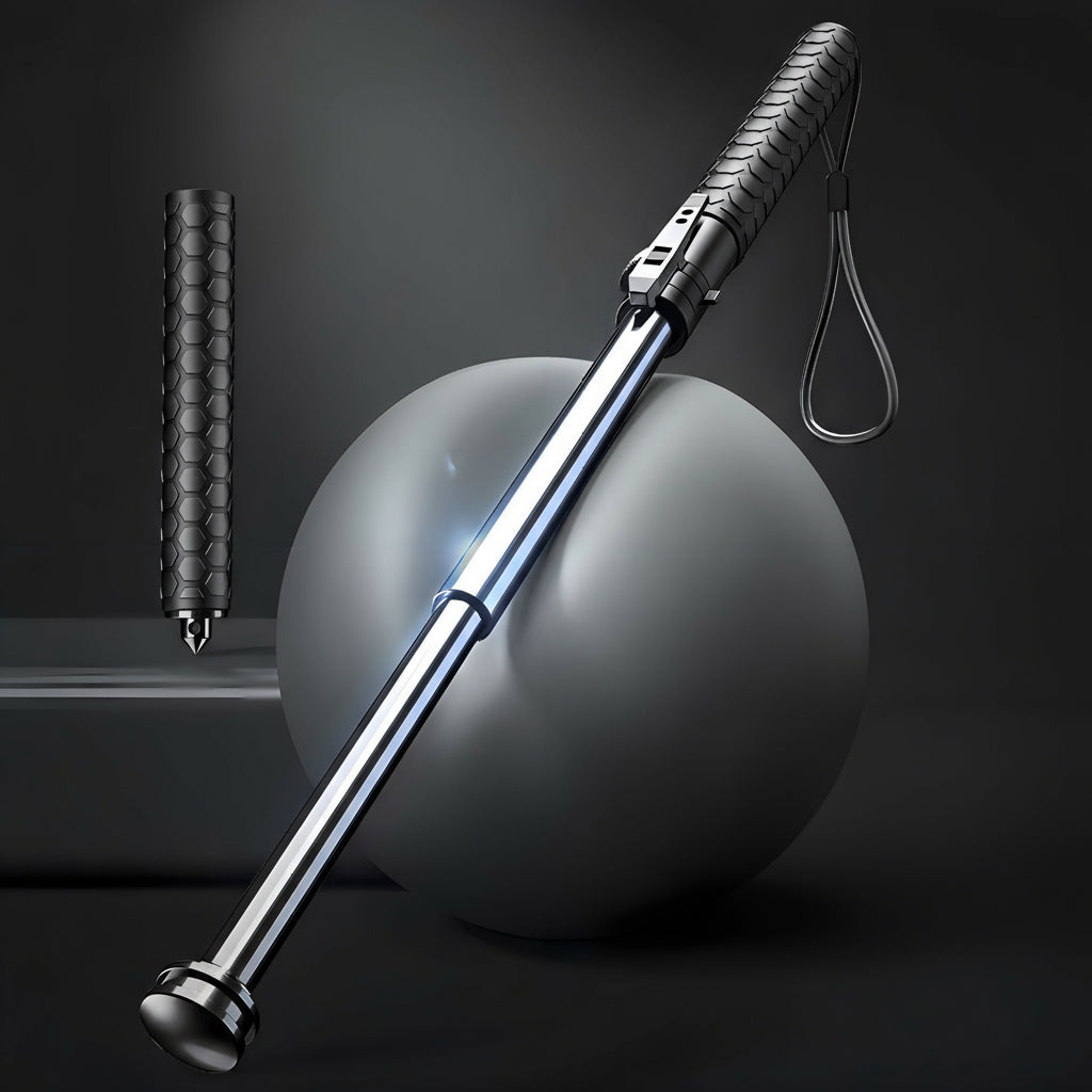 Automatic Self-Defense Walking Stick with Stability Support