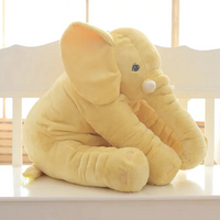 Baby Elephant Plush Pillow for Snuggle & Play