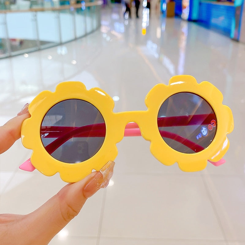 Baby Girls' UV Protection Round Sunglasses 0-6 Years