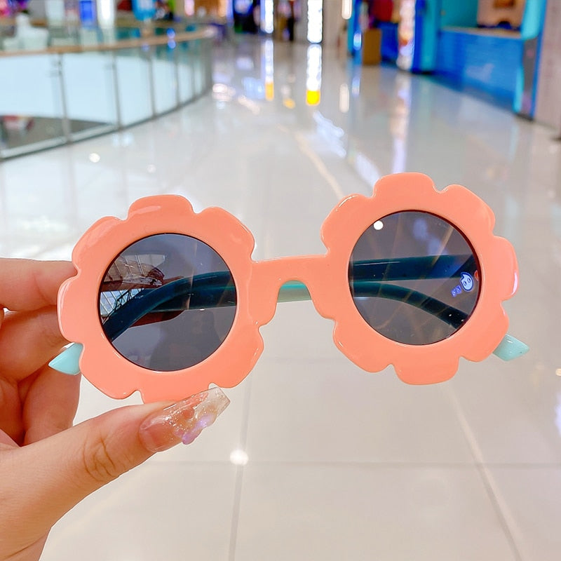 Baby Girls' UV Protection Round Sunglasses 0-6 Years