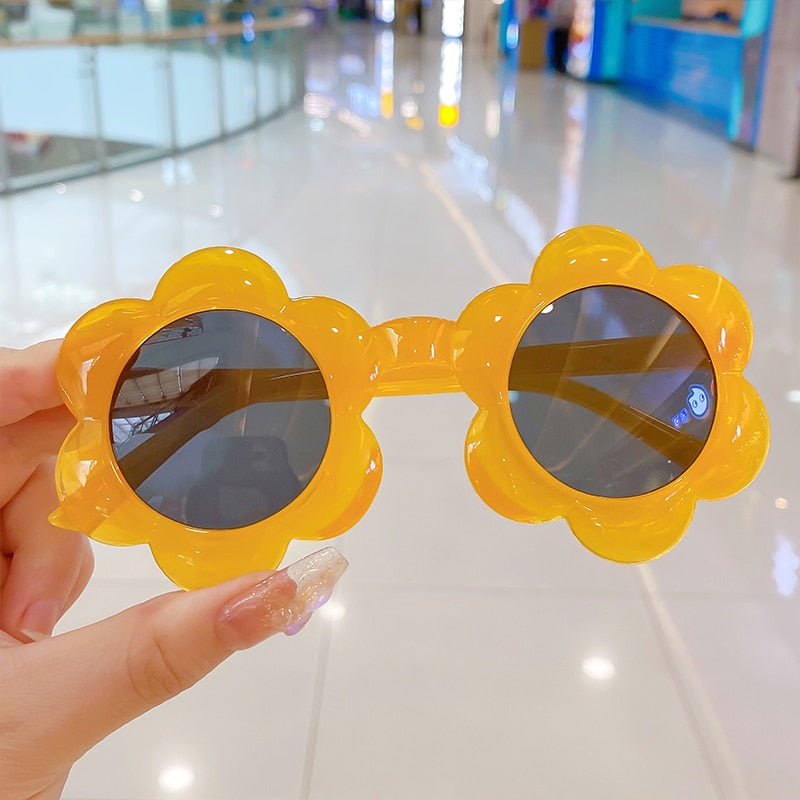 Baby Girls' UV Protection Round Sunglasses 0-6 Years