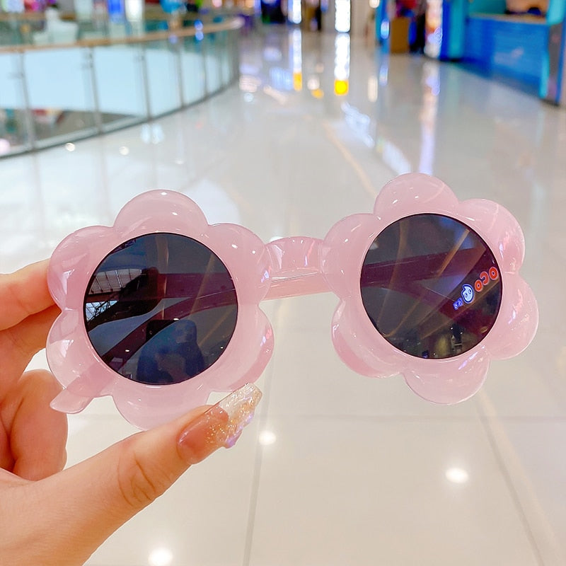 Baby Girls' UV Protection Round Sunglasses 0-6 Years
