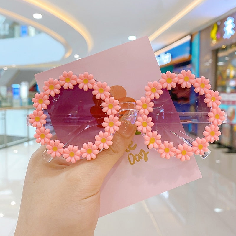 Baby Girls' UV Protection Round Sunglasses 0-6 Years