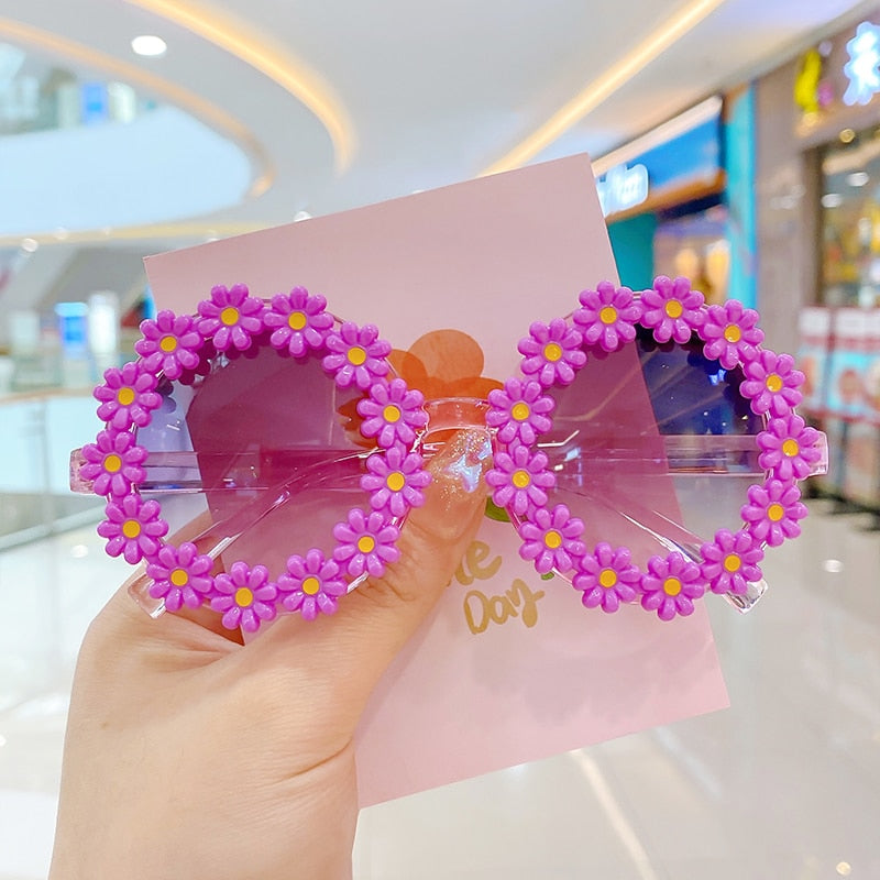 Baby Girls' UV Protection Round Sunglasses 0-6 Years