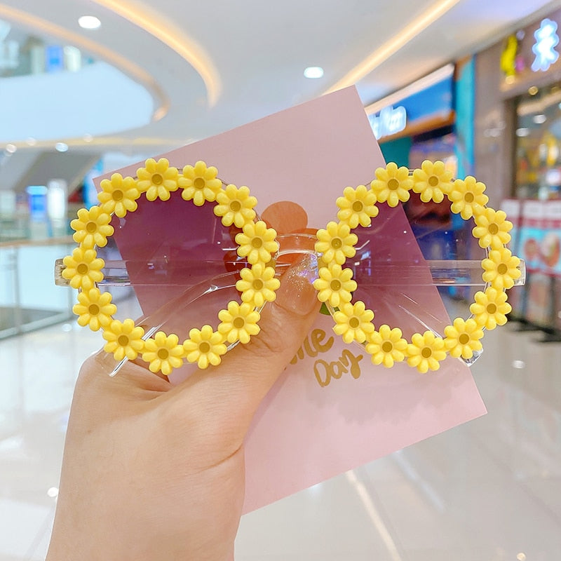 Baby Girls' UV Protection Round Sunglasses 0-6 Years