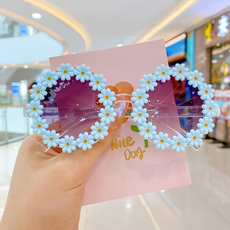 Baby Girls' UV Protection Round Sunglasses 0-6 Years