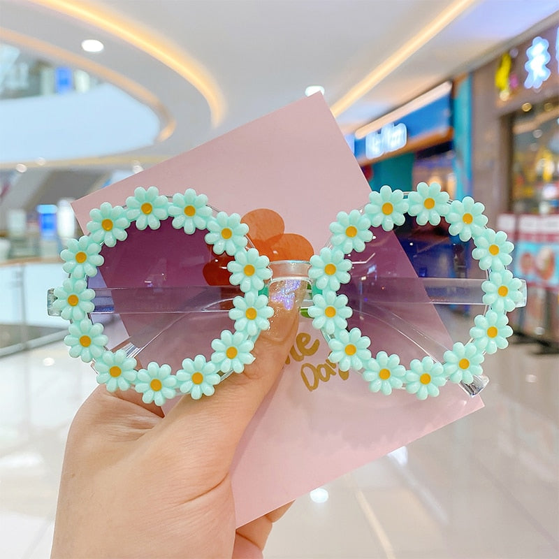 Baby Girls' UV Protection Round Sunglasses 0-6 Years