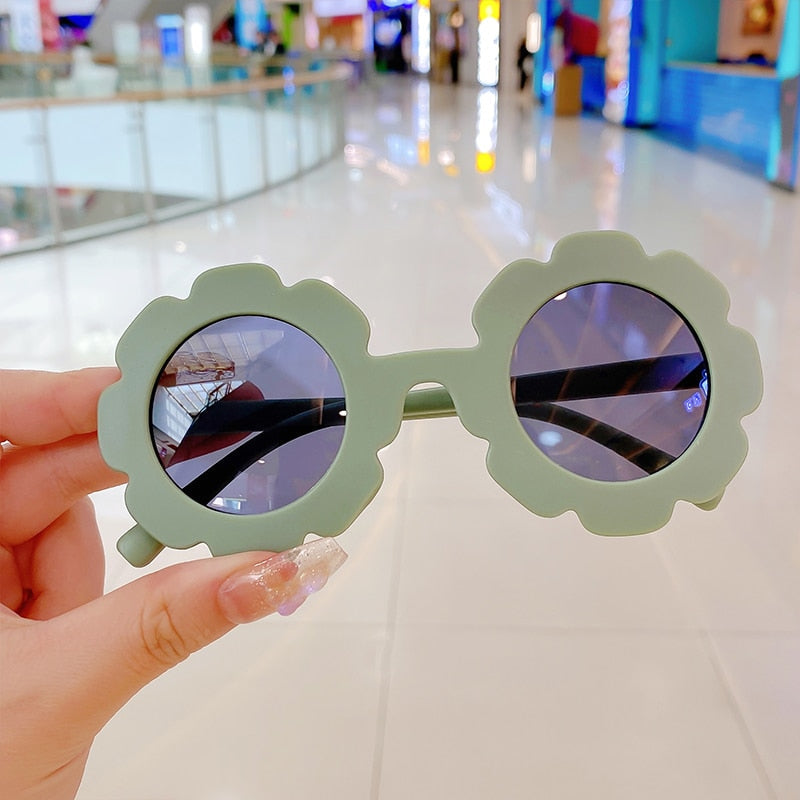 Baby Girls' UV Protection Round Sunglasses 0-6 Years