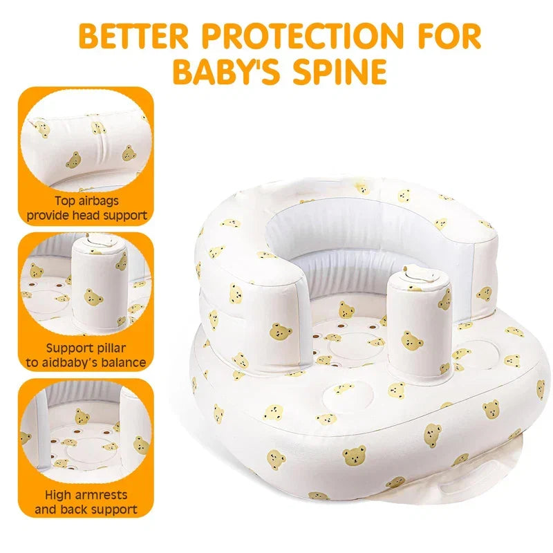 Baby Inflatable Safety Seat for Infants & Toddlers 3-36 Months