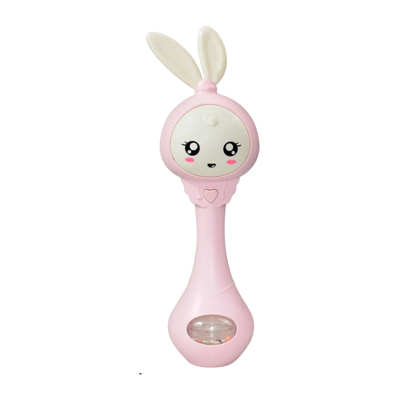 Baby Musical Teether Rattle Toy for Sensory Development