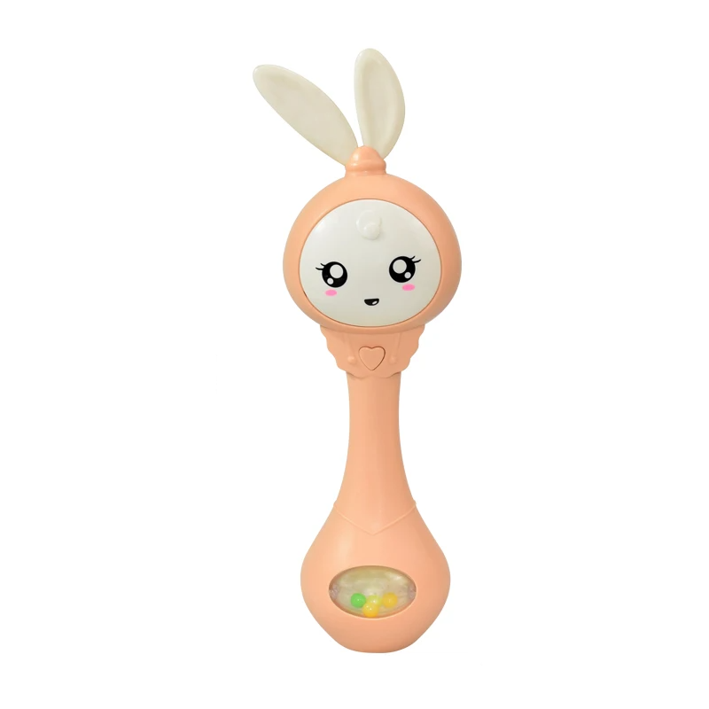 Baby Musical Teether Rattle Toy for Sensory Development