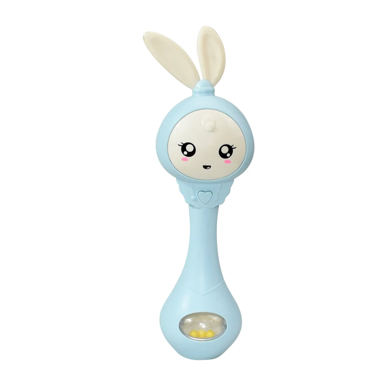 Baby Musical Teether Rattle Toy for Sensory Development