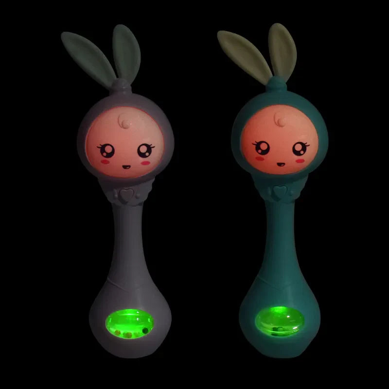Baby Musical Teether Rattle Toy for Sensory Development