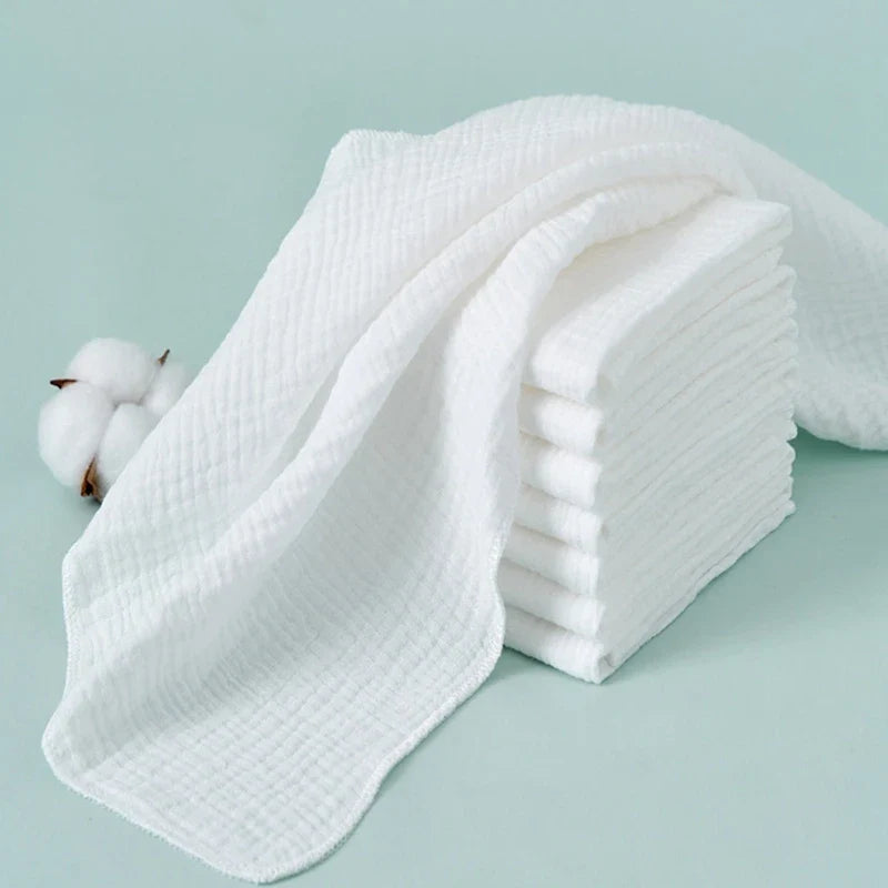 Baby Reusable Cotton Gauze Diapers - Soft & Eco-Friendly Newborn Nappies