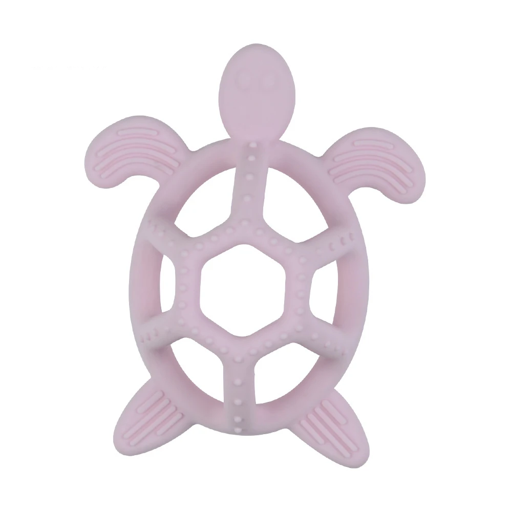 Baby Silicone Turtle Teether for Soothing Gums