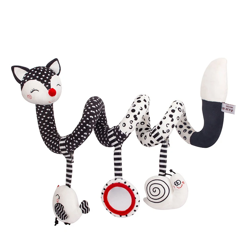 Baby Spiral Car Seat & Stroller Toy for Sensory Development