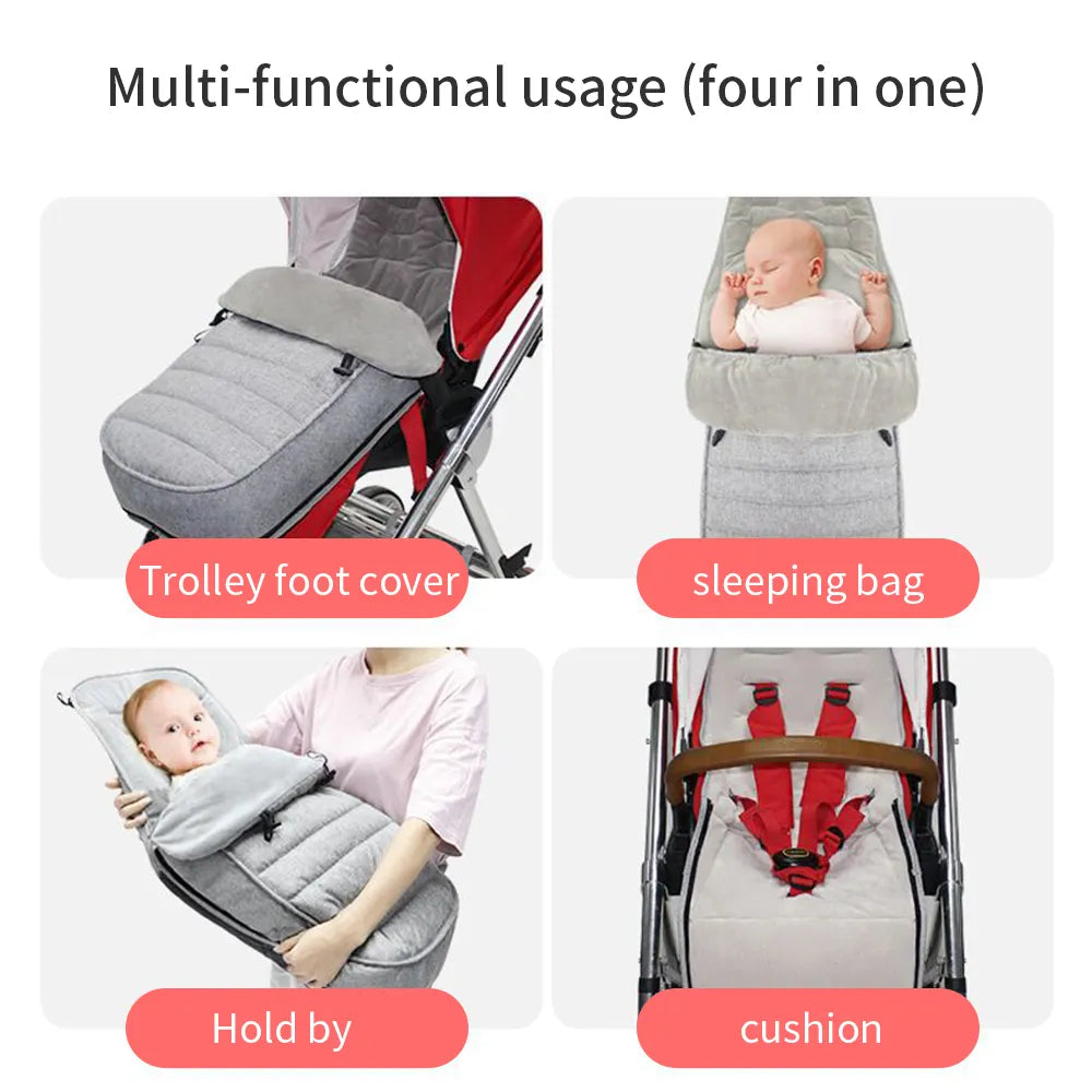 Baby Stroller Sleeping Bag - Warm Winter Footmuff for Newborns