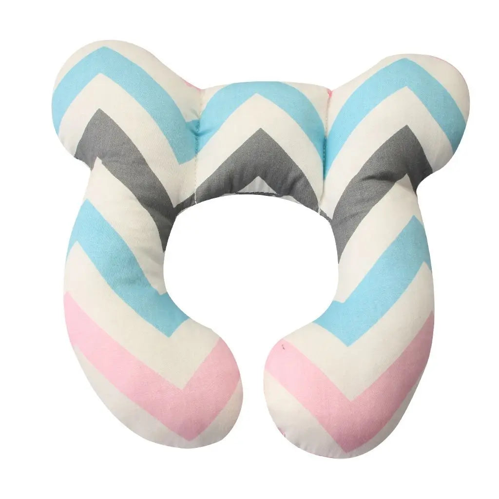 Baby U-Shaped Head and Neck Support Travel Pillow