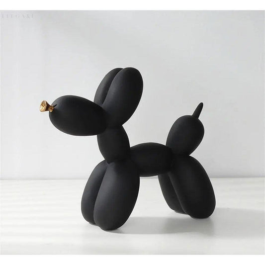 Balloon Dog Figurine - Matte Finish - Modern Decorative Accent - Image 1