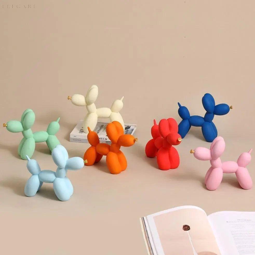 Balloon Dog Figurine - Matte Finish - Modern Decorative Accent - Image 2
