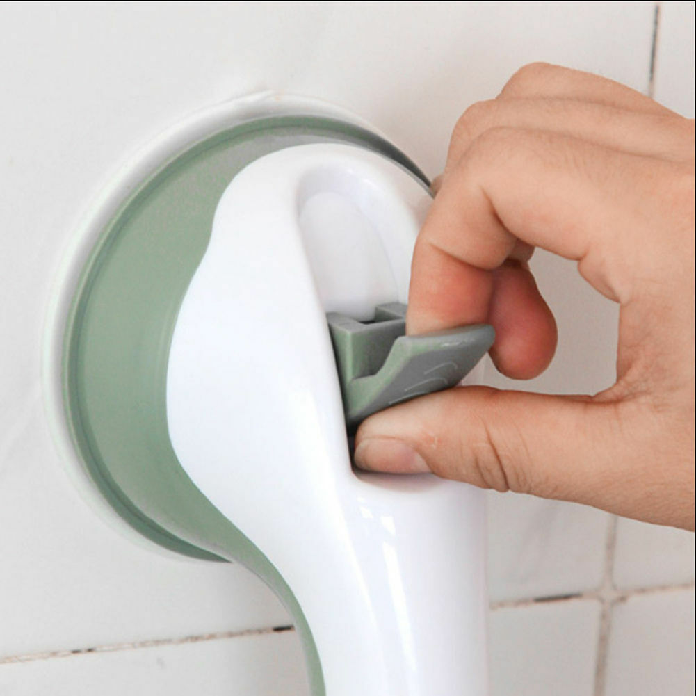 Bathroom Grab Bar - No Drilling Required - Strong Suction Cup - Extra Safety - GripSicher
